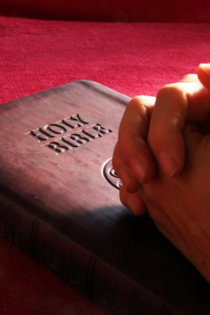 Praying with a Bible