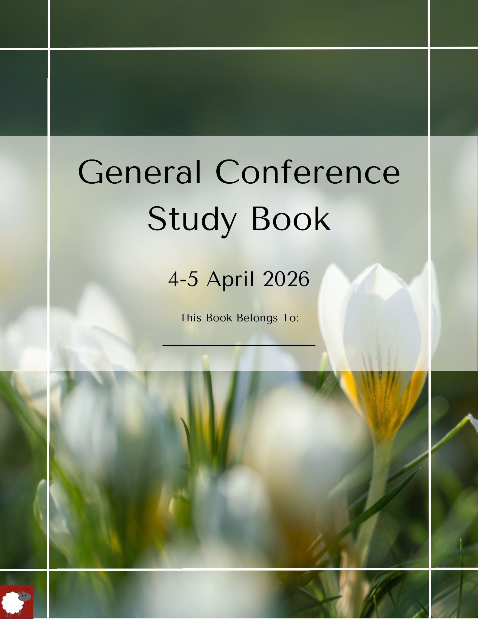 Free Printable April 2026 General Conference Study Books – Seeking